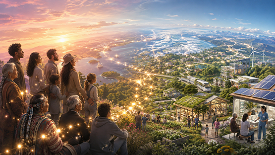 Humanity awakening as worldwide light flows into peaceful Communities and Essential Services